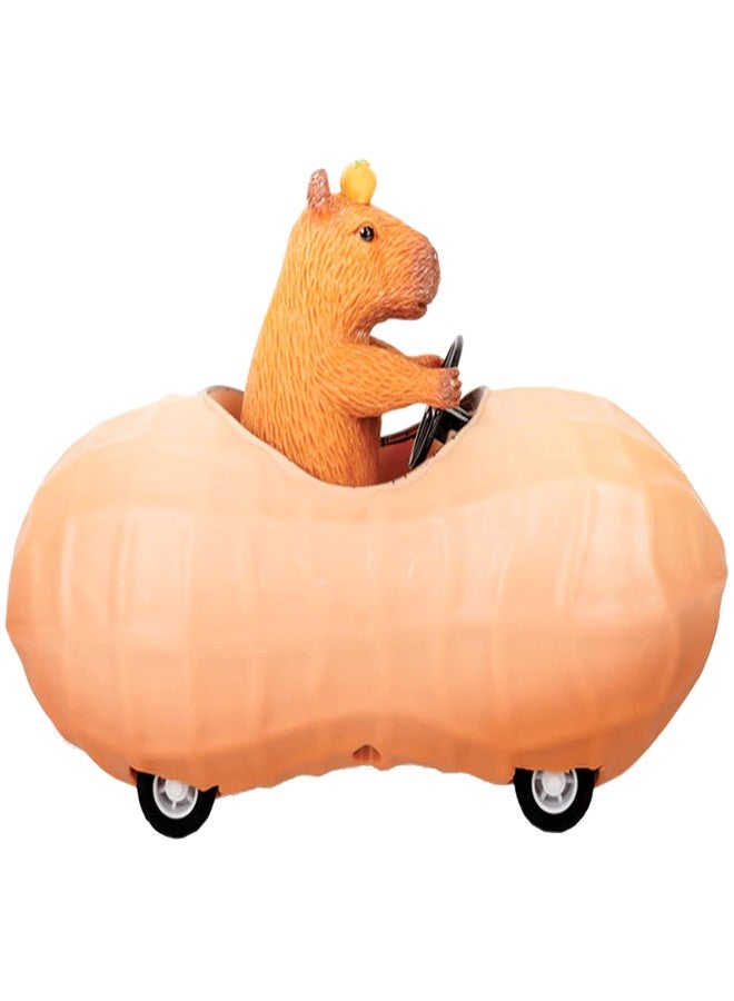 أرتشي ماكفي سيارة لعبة على شكل حيوان الكابيبارا من آرتشي ماكفي، تعمل بسحب للخلف. - Image 1